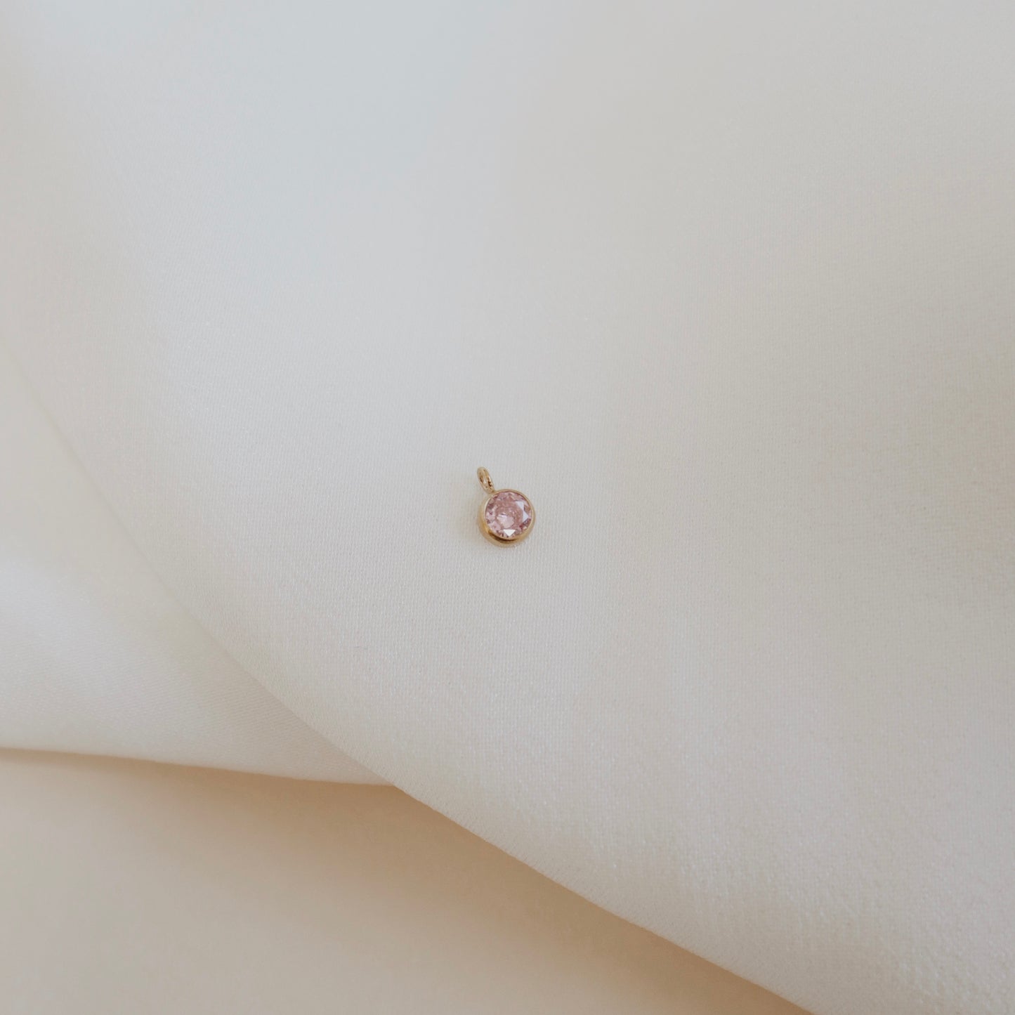 Tourmaline Framed Charm - PeacePiecesJewelry