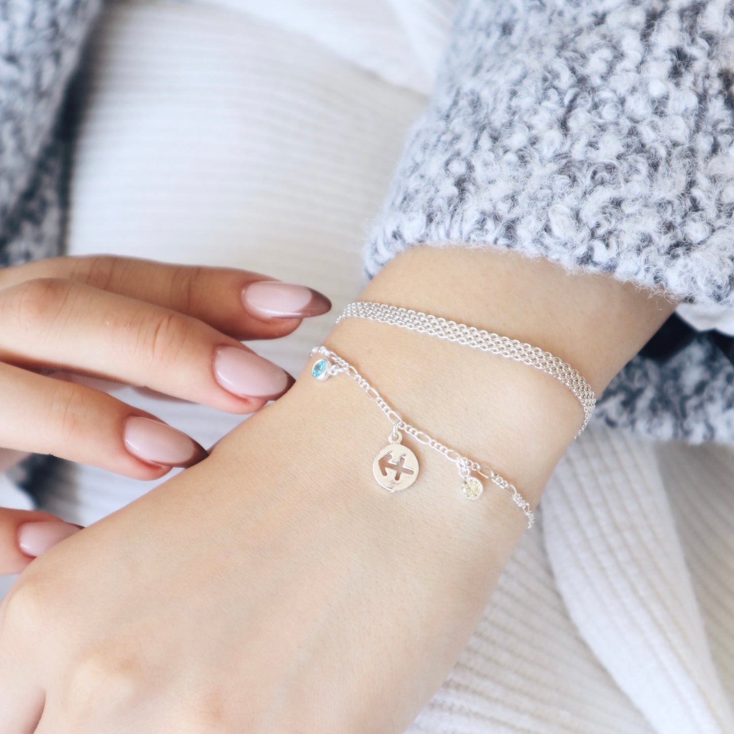Figaro Bracelet - PeacePiecesJewelry