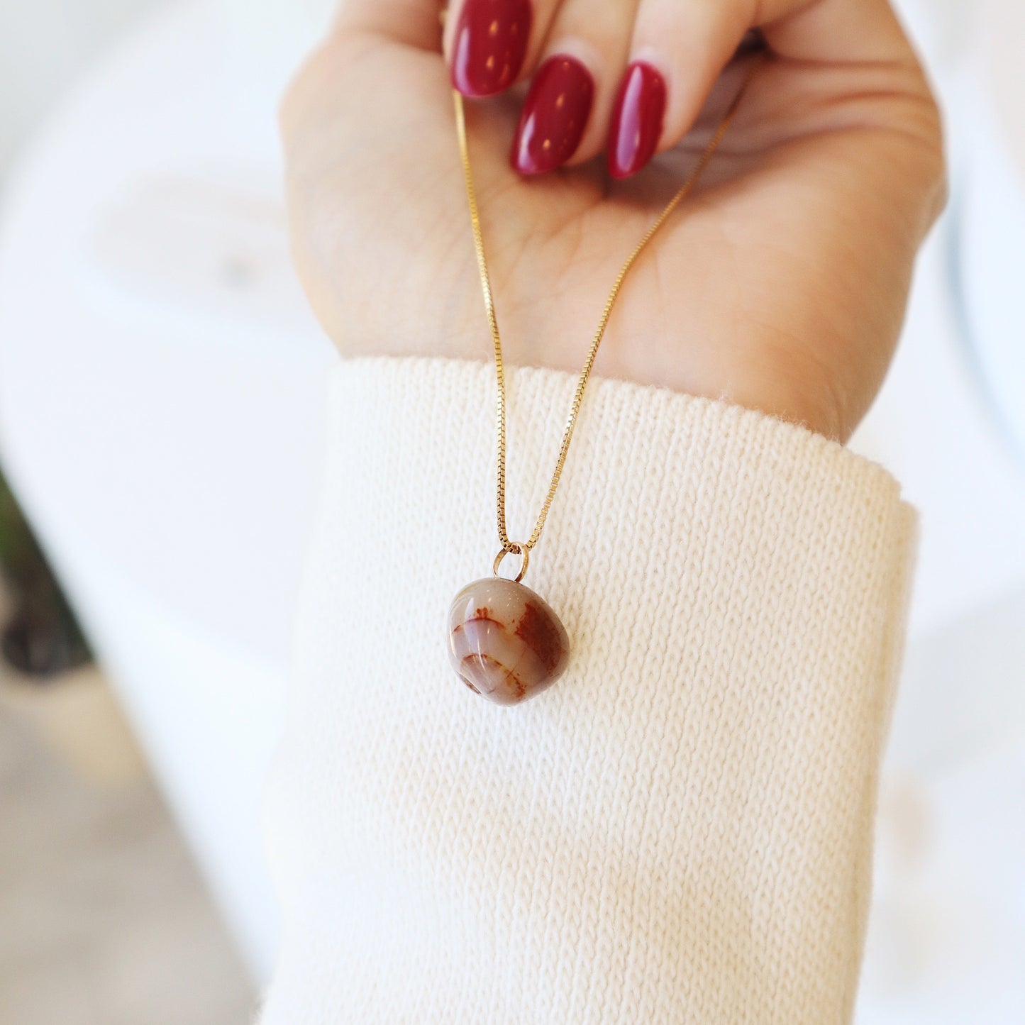 Colorful Agate Necklace