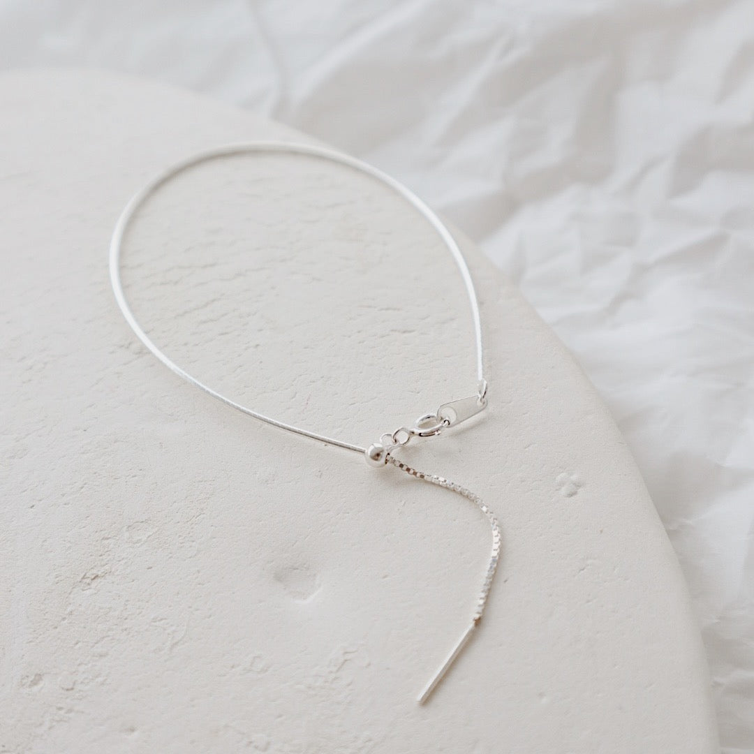 Snake Silver Bracelet - PeacePiecesJewelry