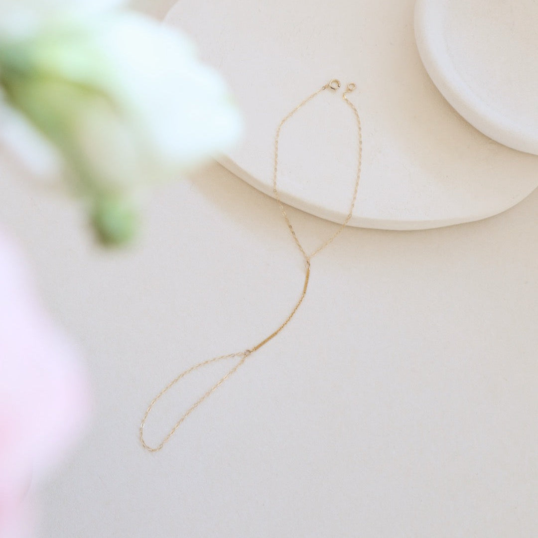 Zeina Hand Chain PeacePiecesJewelry