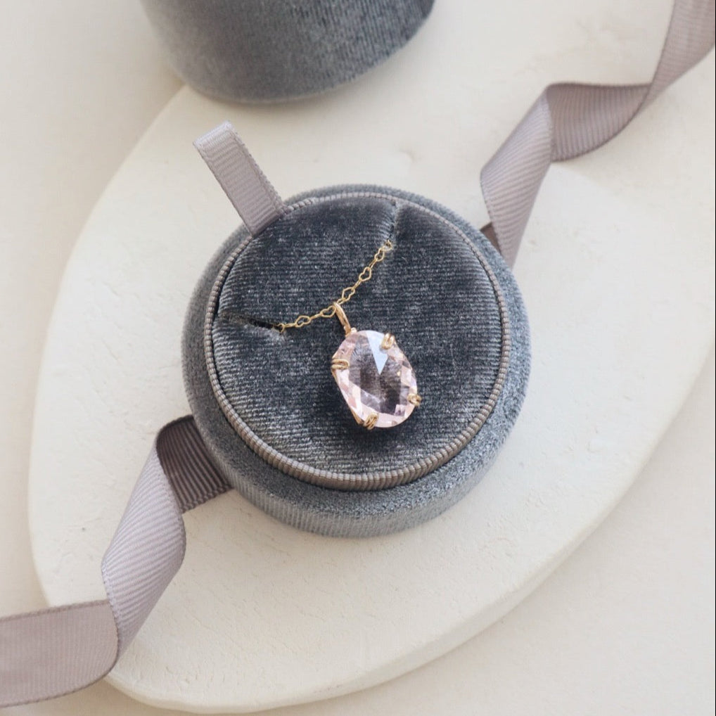 Rose Quartz Gemstone Necklace