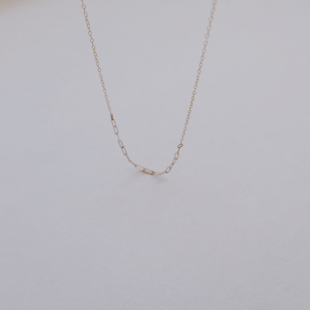 Mixed Chain Necklace - PeacePiecesJewelry