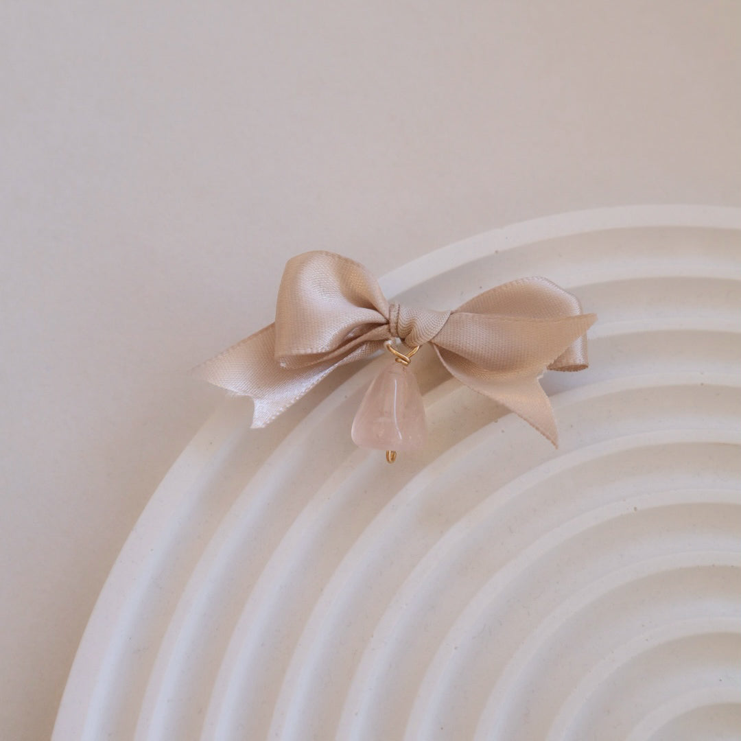 Rose Quartz Pendant - PeacePiecesJewelry
