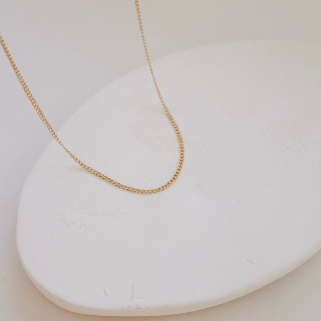 Curb Necklace - PeacePiecesJewelry