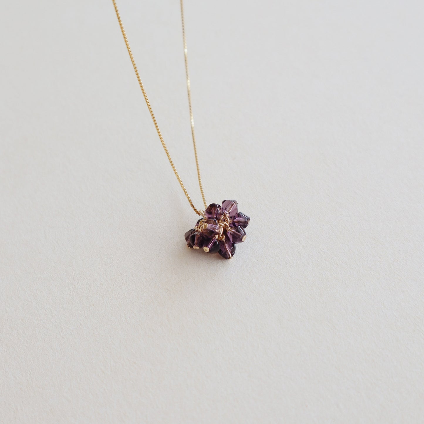 Amethyst Grape Necklace