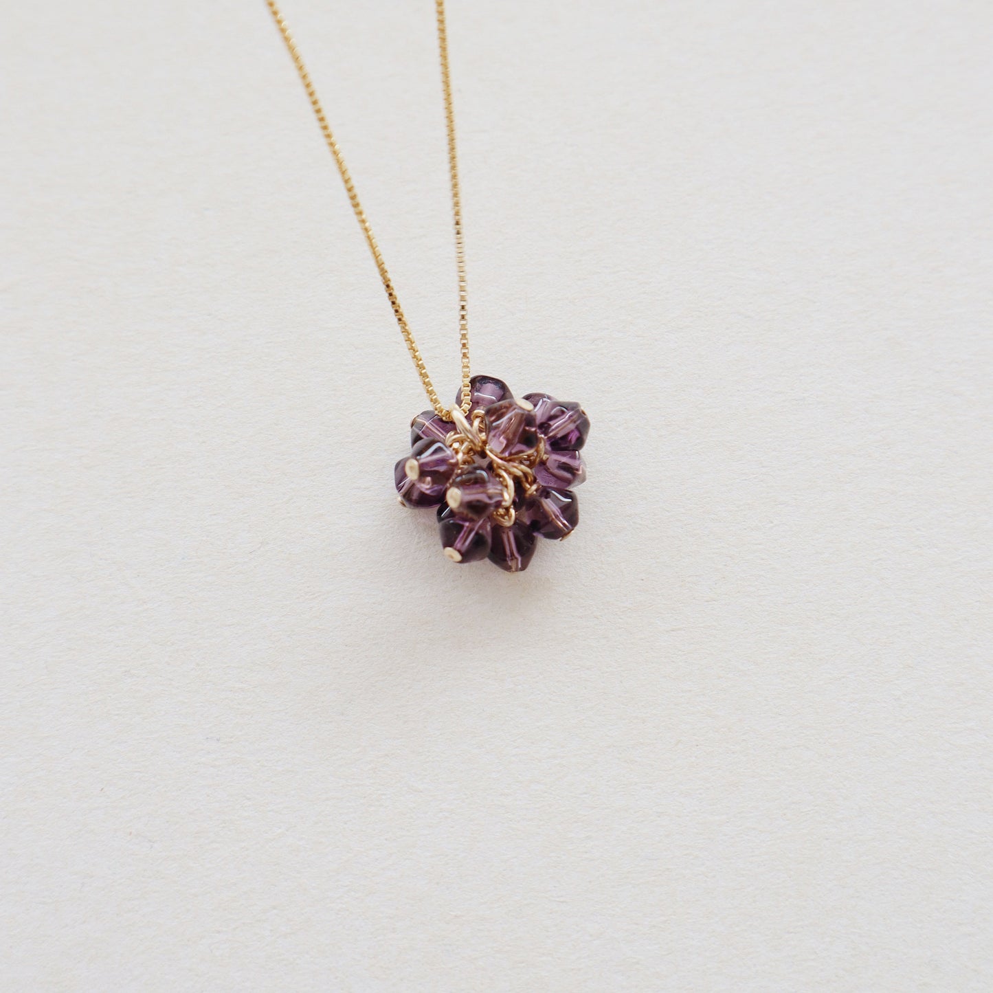 Amethyst Grape Necklace