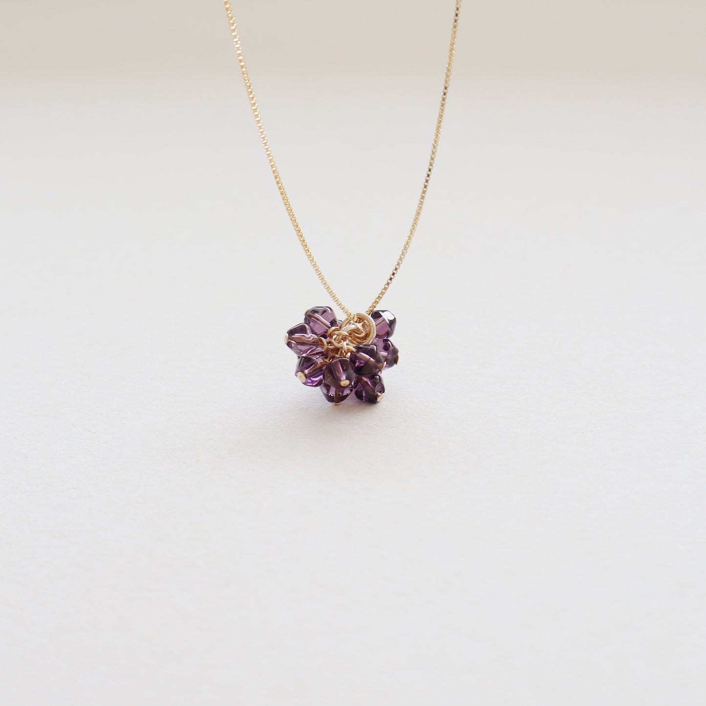 Amethyst Grape Necklace