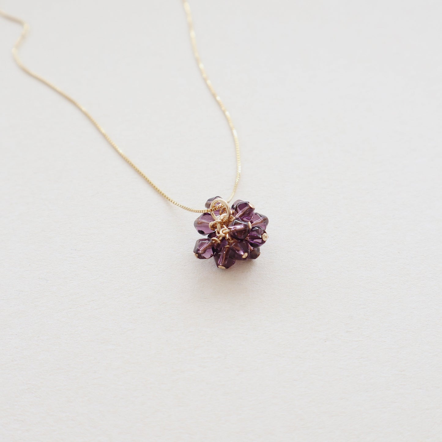 Amethyst Grape Necklace