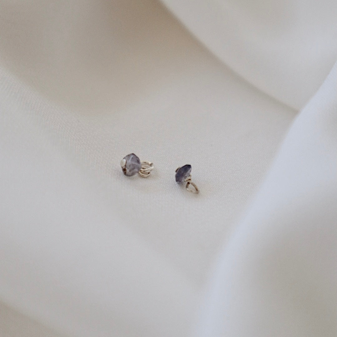 Sapphire Stone Charm - PeacePiecesJewelry