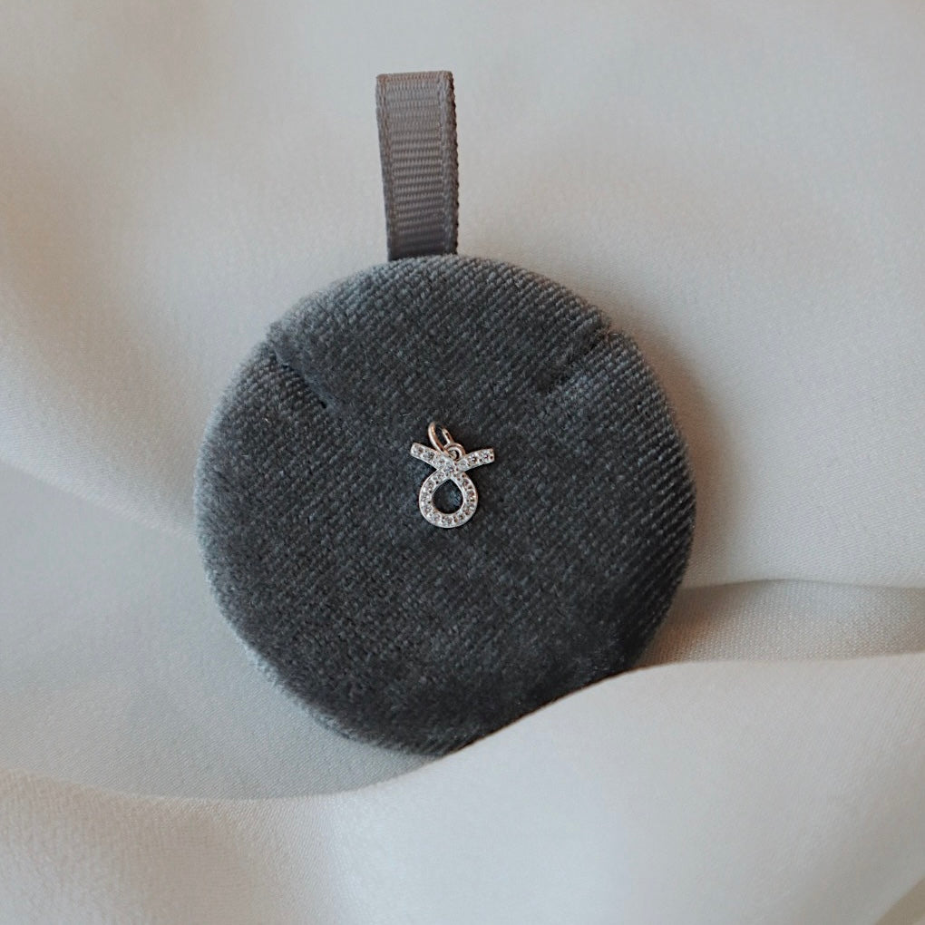 Zodiac Zircon Charm - PeacePiecesJewelry