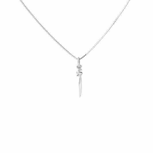 Arabic Initial Necklace PeacePiecesJewelry