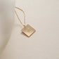 سنسال فإنك بأعيننا مربع PeacePiecesJewelry