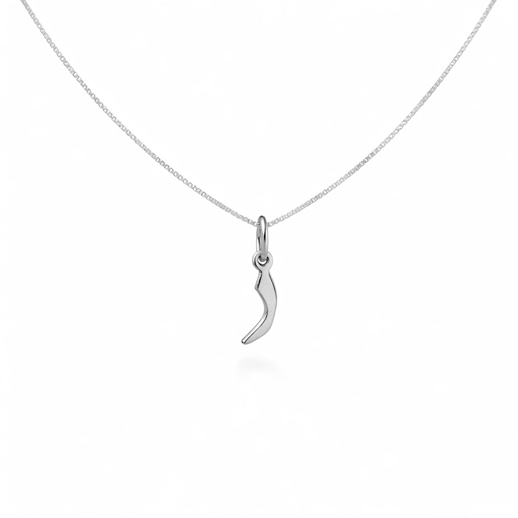 Arabic Initial Necklace PeacePiecesJewelry