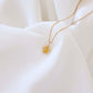 Yellow Citrine Gemstone Necklace