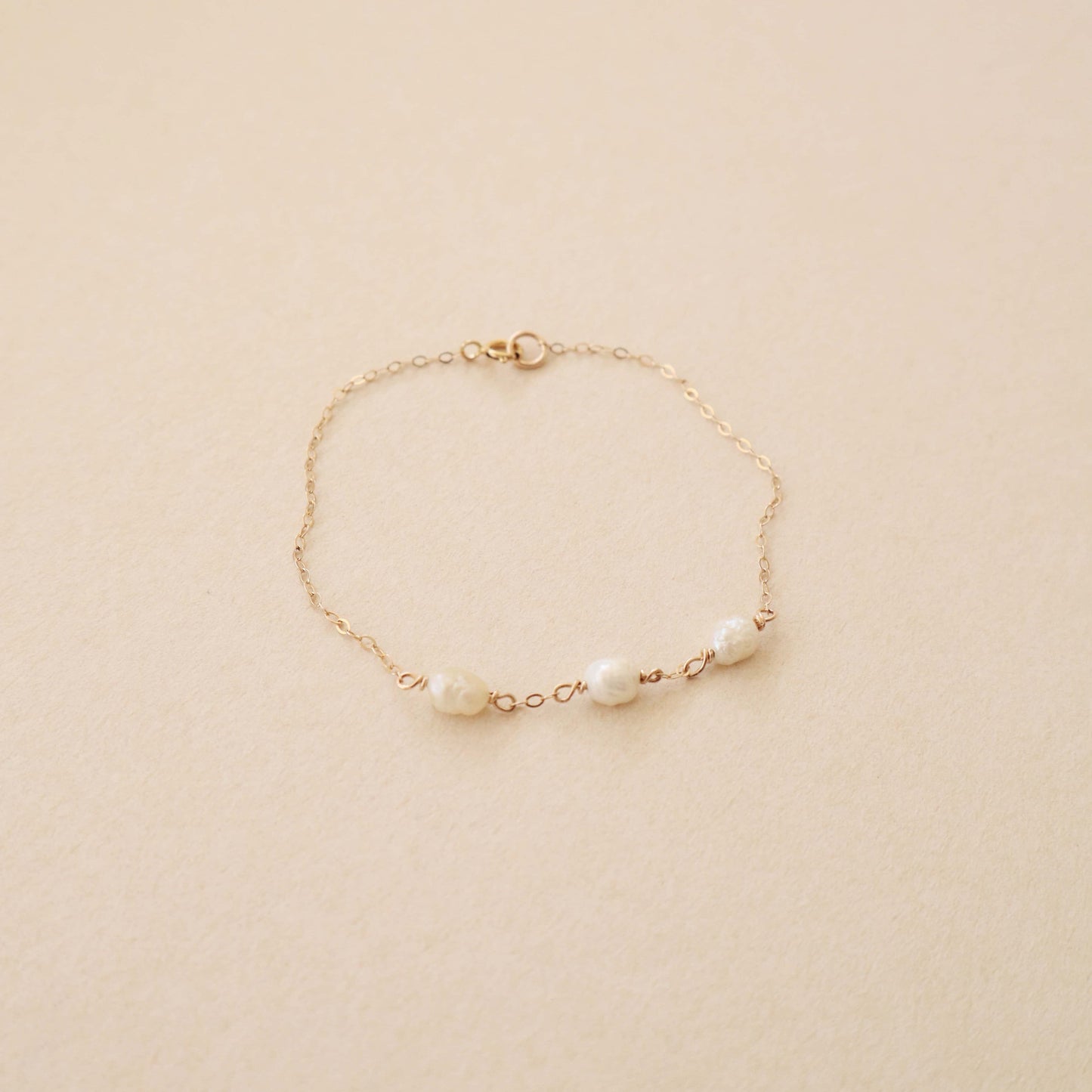 Pearls Bracelet PeacePiecesJewelry