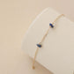 Lapis Lazuli Chain Bracelet PeacePiecesJewelry