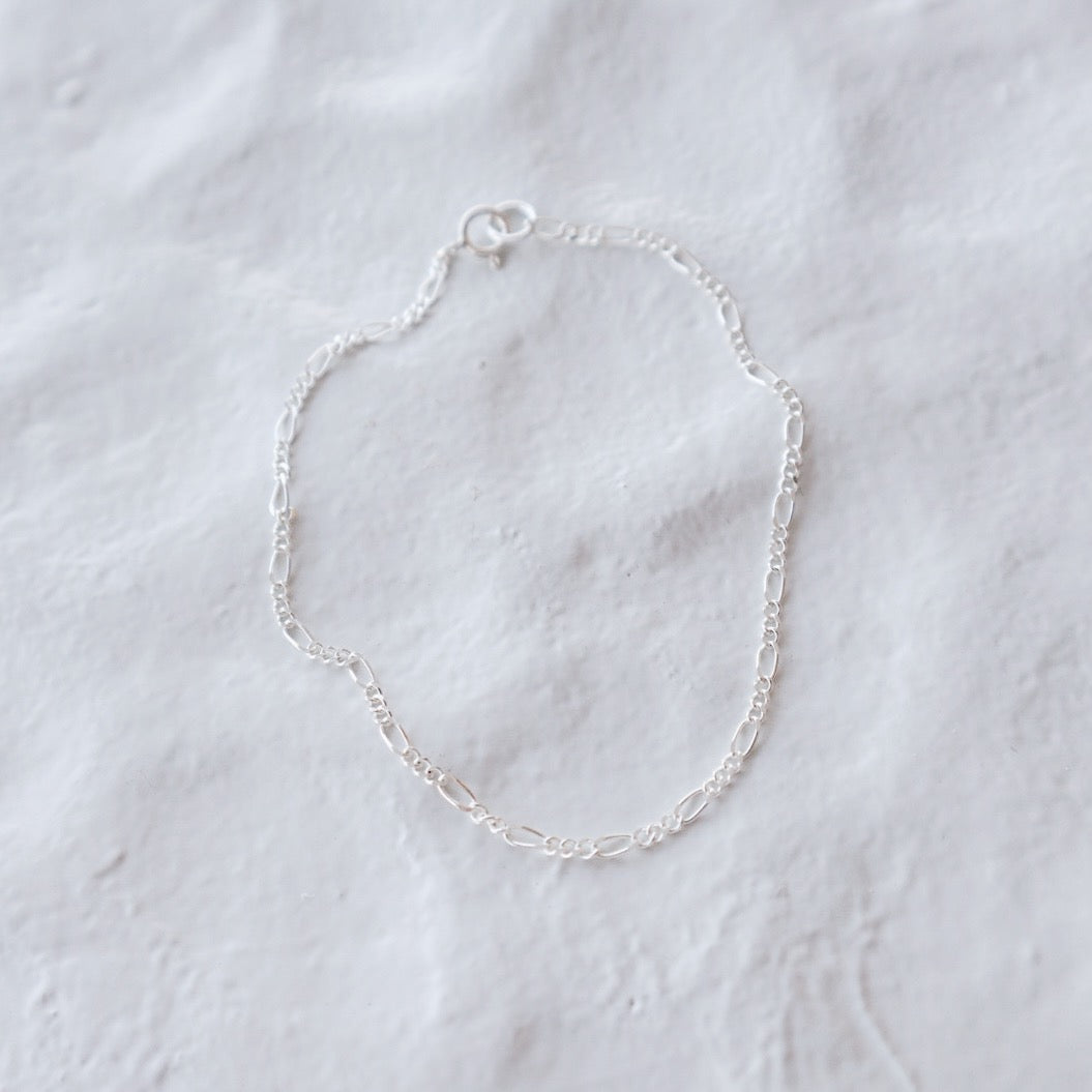 Figaro Bracelet - PeacePiecesJewelry