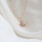 Faceted Light Amethyst Necklace PeacePiecesJewelry