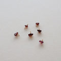 Garnet Stone Charm PeacePiecesJewelry