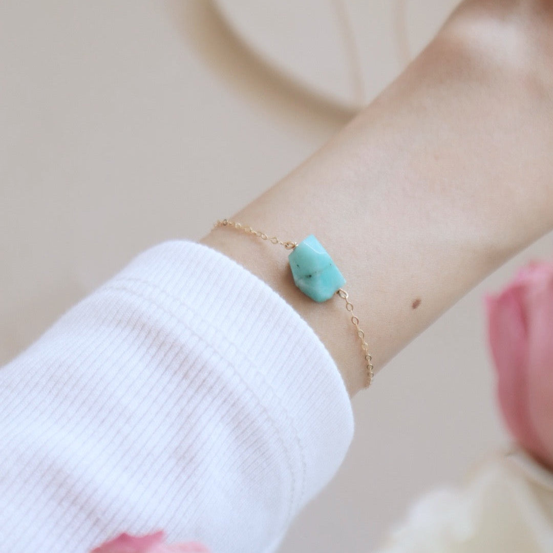 Blue Apatite Bracelet