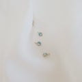 Blue Topaz Charm - PeacePiecesJewelry