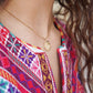 Jerusalem Necklace with Stone PeacePiecesJewelry