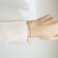 Tennis Bracelet Silver PeacePiecesJewelry