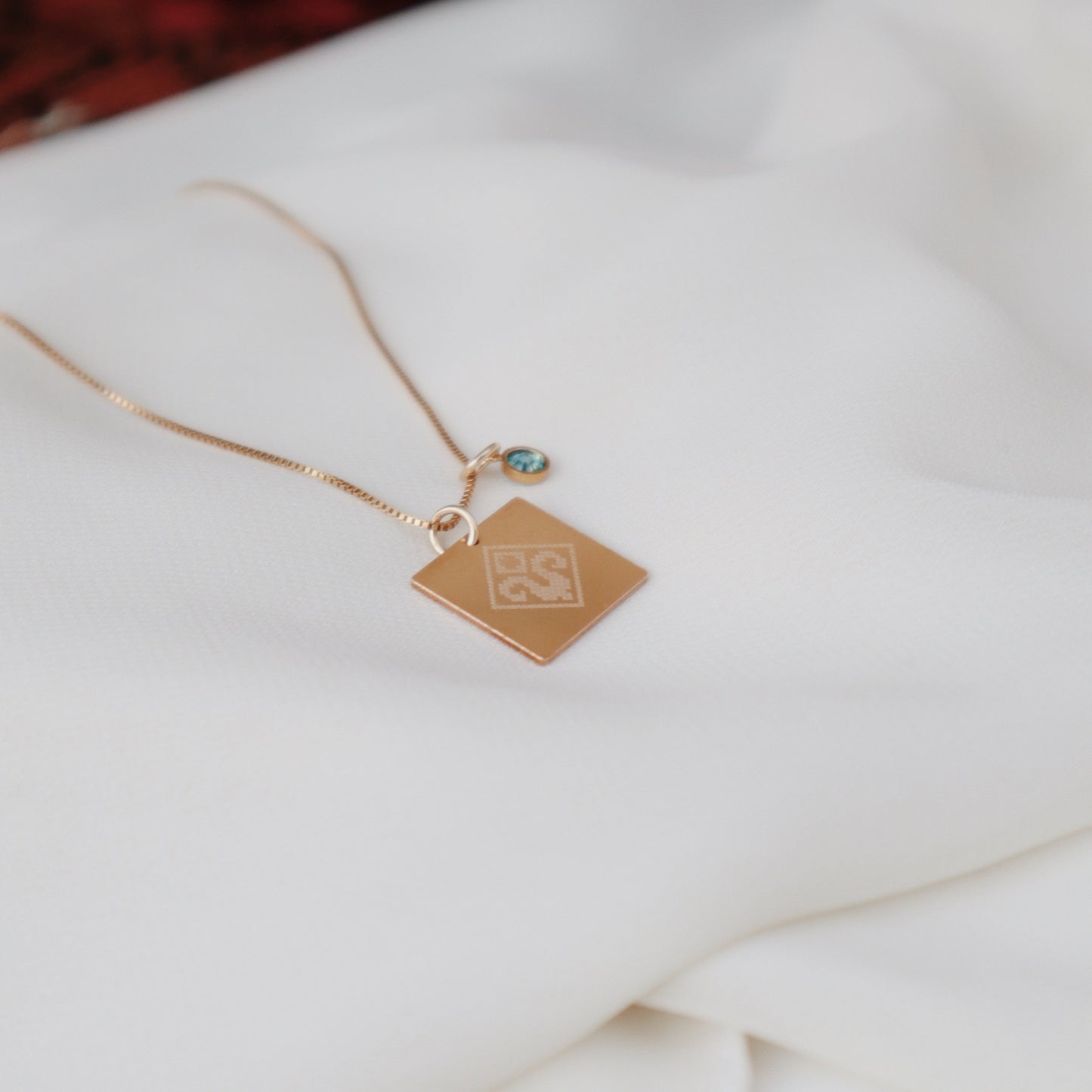 Jaffa Necklace with Stone PeacePiecesJewelry