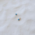 Blue Opal Charm - PeacePiecesJewelry