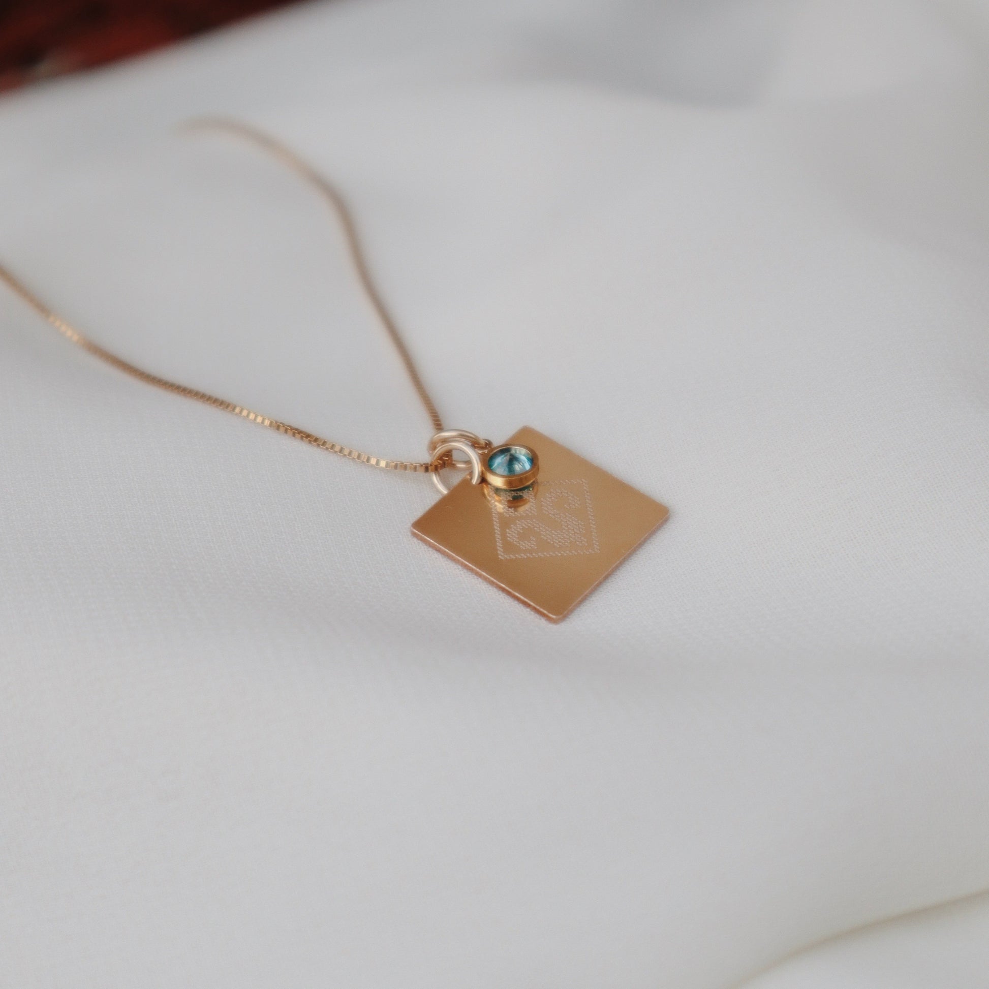 Jaffa Necklace with Stone PeacePiecesJewelry