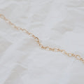 Drawn Cable Chain Gold Bracelet - PeacePiecesJewelry