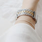Snake Silver Bracelet - PeacePiecesJewelry