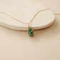 Green Agate Sealed Necklace