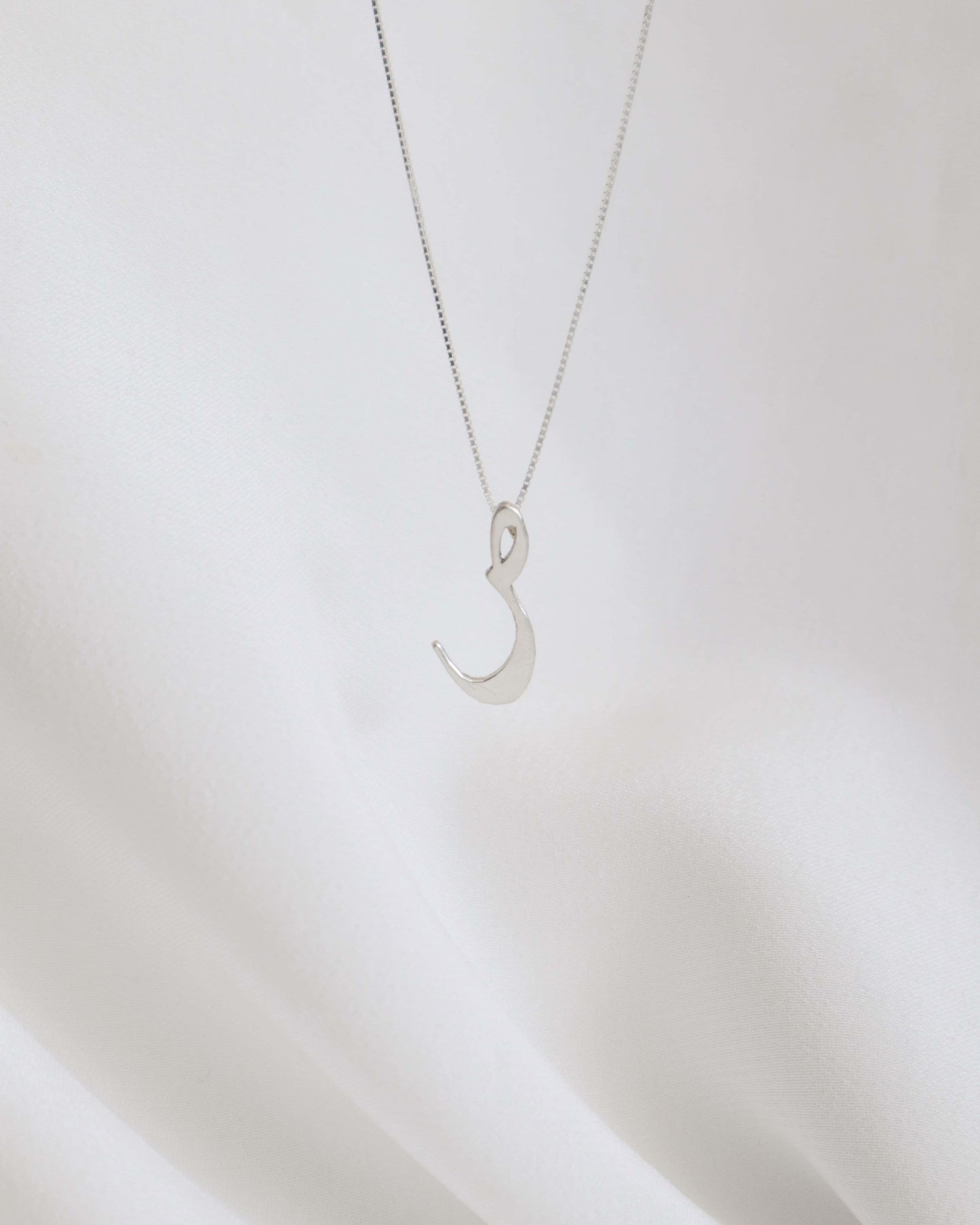 Large Arabic Letters Necklace