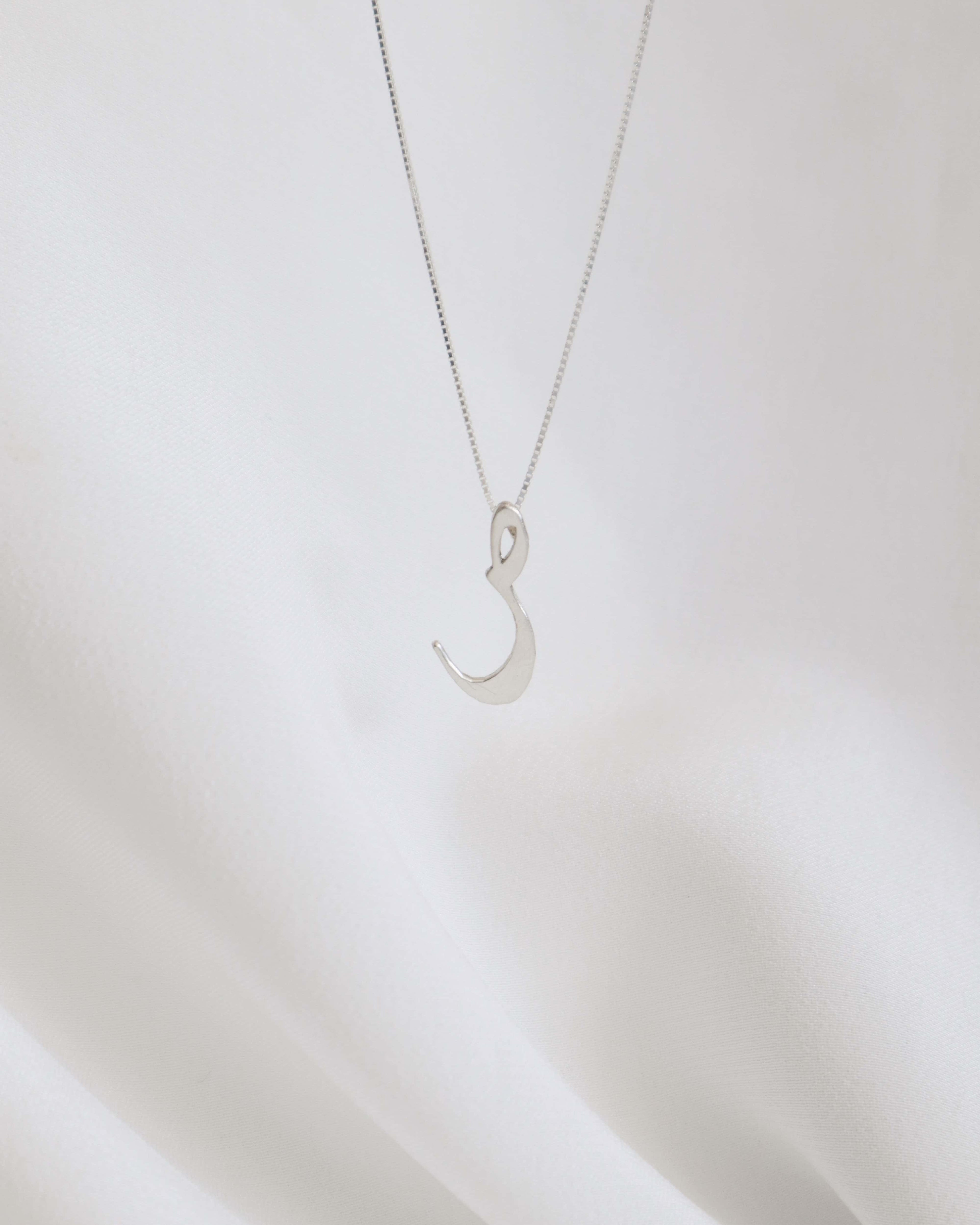 Large Arabic Letter Necklace