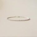 Tennis Bracelet Silver PeacePiecesJewelry