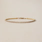 Tennis Bracelet Gold PeacePiecesJewelry