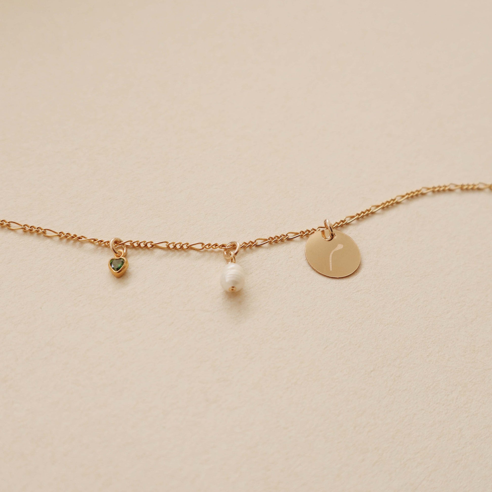 Arabic Letter Charms Bracelet PeacePiecesJewelry