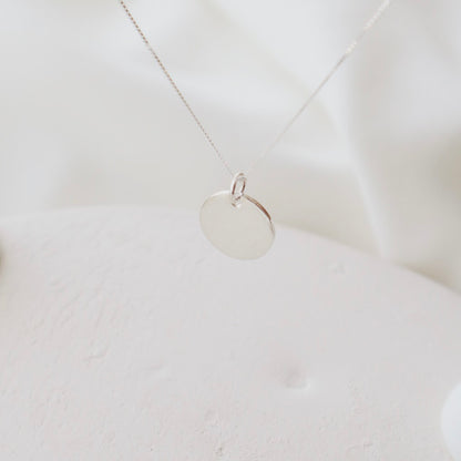 Custom Name Silver Necklace - سنسال اسم