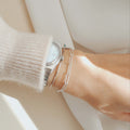 Detailed Paperclip Bracelet PeacePiecesJewelry