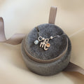 October Charms Necklace PeacePiecesJewelry