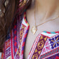 Jerusalem Necklace with Stone PeacePiecesJewelry