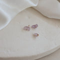 Amethyst Large Stone Charm PeacePiecesJewelry
