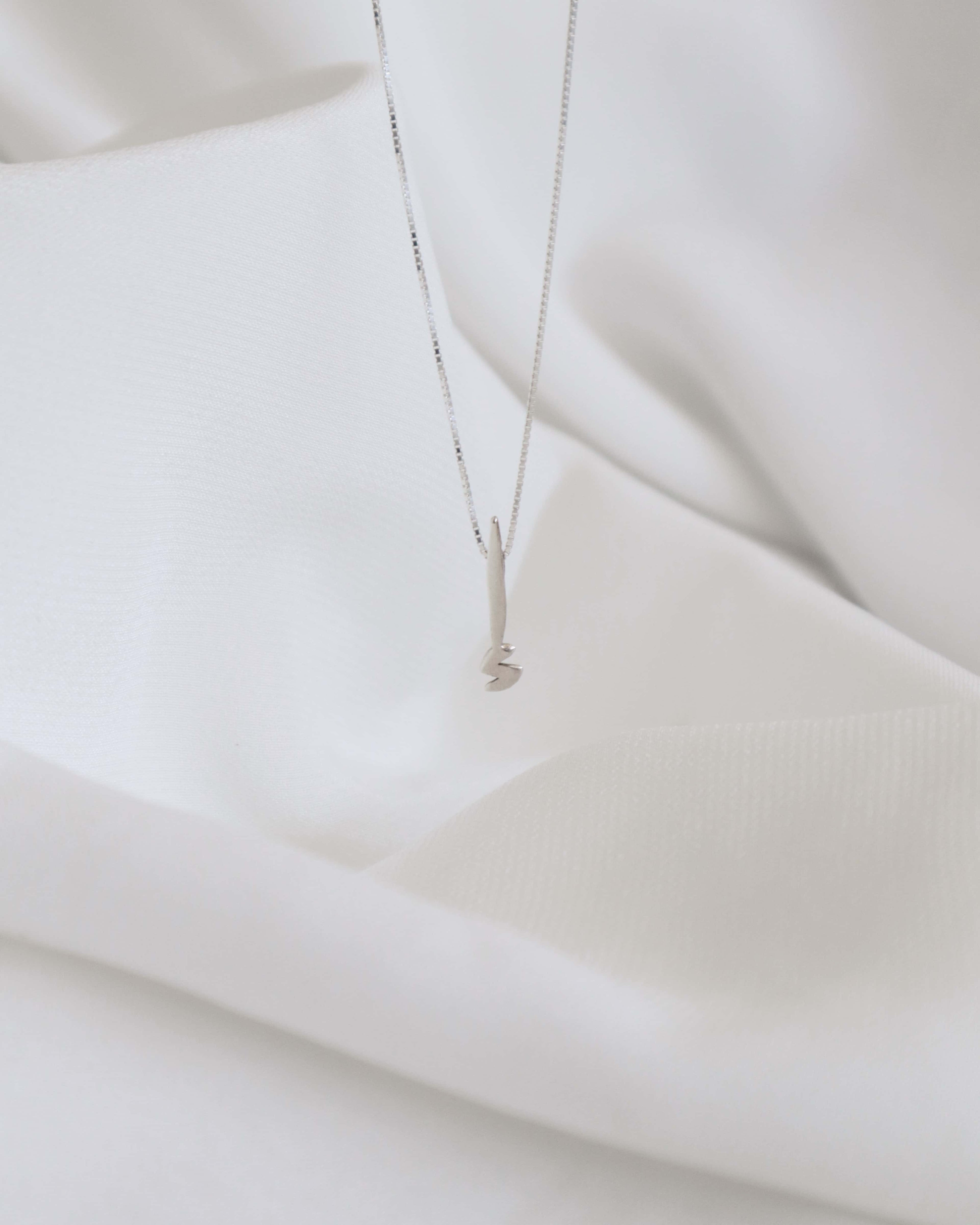 Large Arabic Letter Necklace