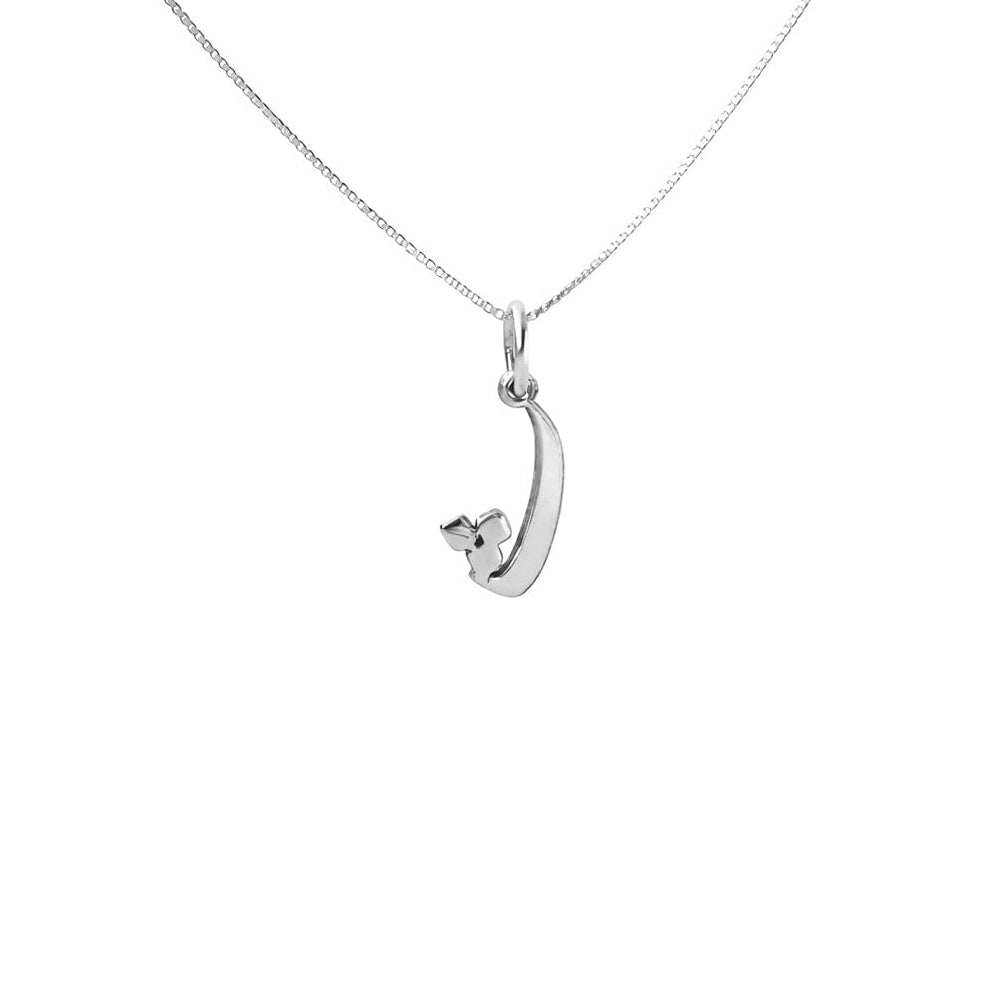 Arabic Initial Necklace PeacePiecesJewelry