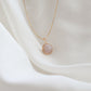 Faceted Light Amethyst Necklace PeacePiecesJewelry