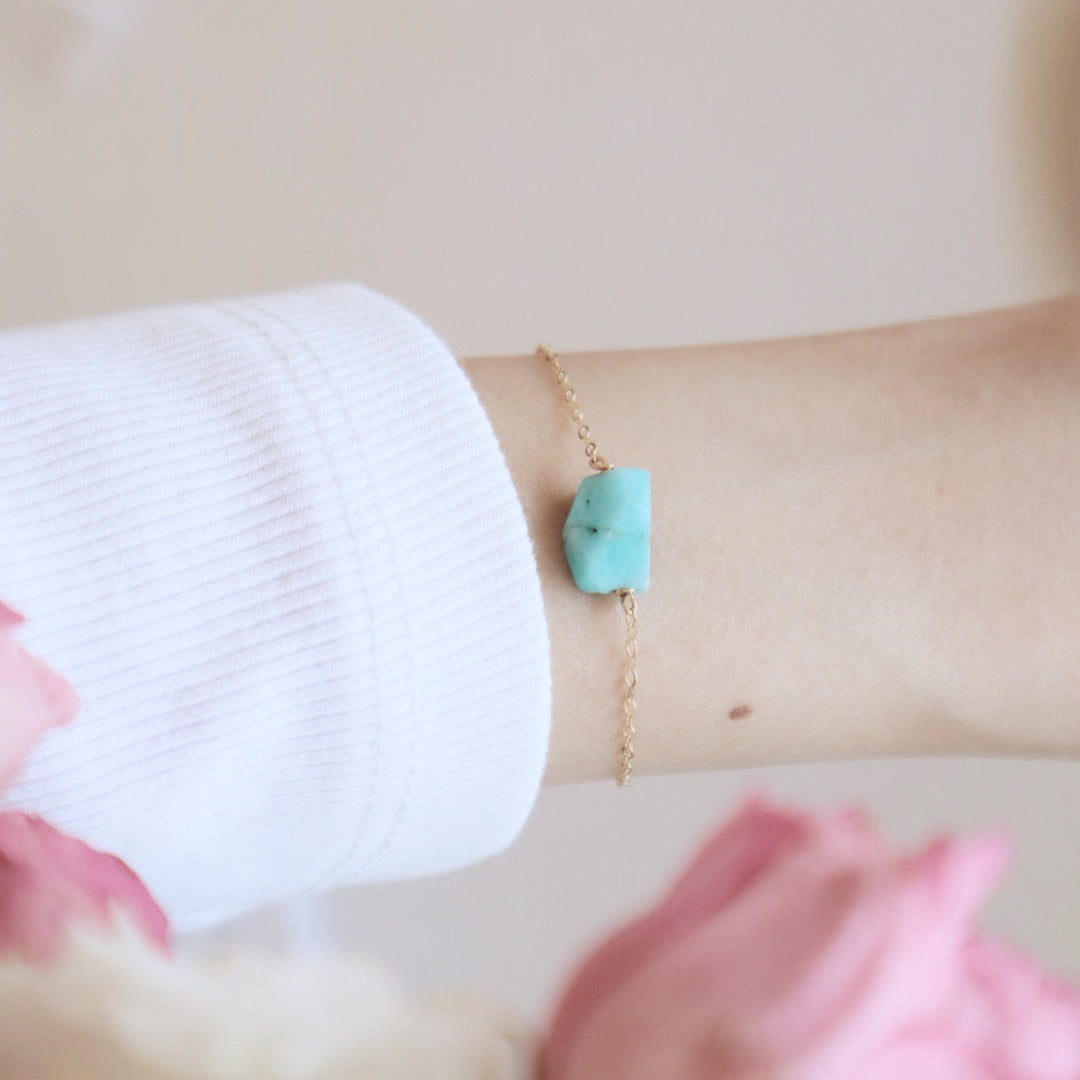 Blue Apatite Bracelet