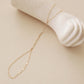 Paperclip Hand Chain Peace Pieces Jewelry