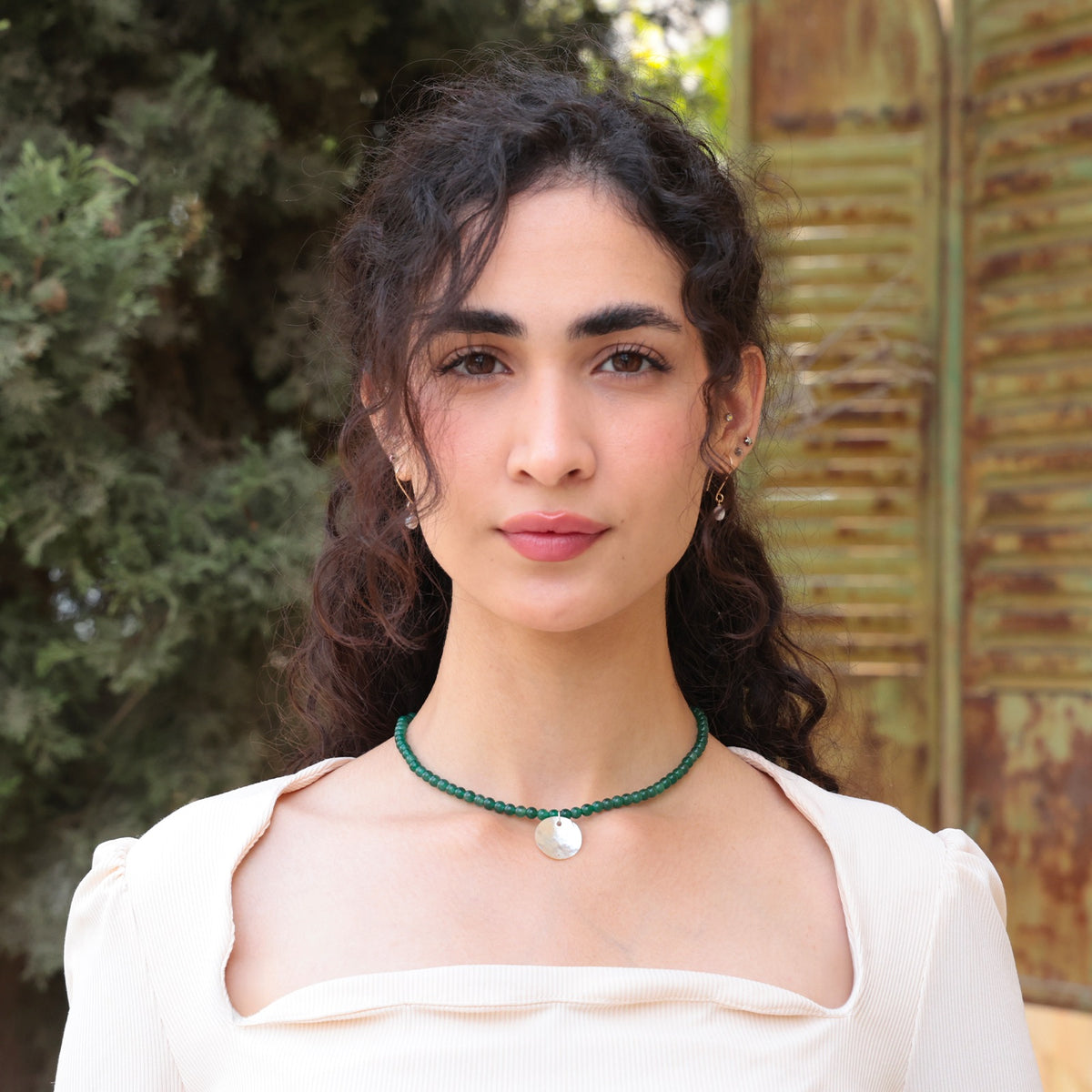 Elora Forest Gemstone Necklace